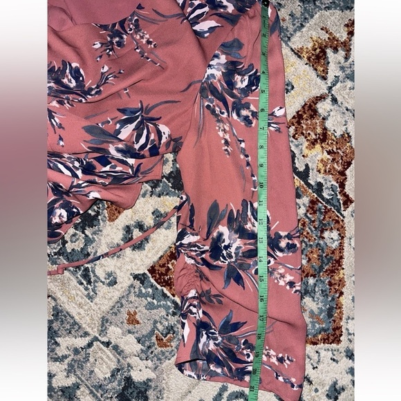 NWT Charles Henry Women’s Floral Geniune Wrap Dress Midi Size L - Picture 13 of 13